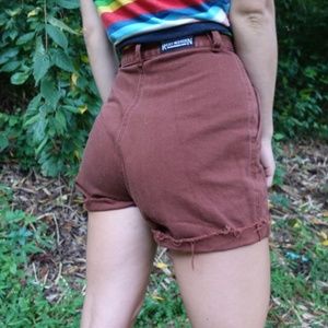 Rocky Mountain High Waist Vintage Cutoff Shorts